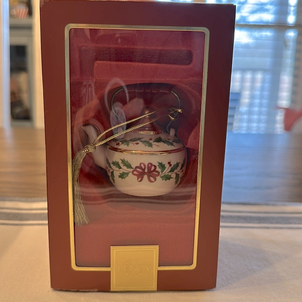 Lenox Teapot Ornament